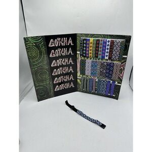 Vintage Gotcha Bracelet Adult Unisex Surf Skate‎ Braided Wrap Multi 80s 90s